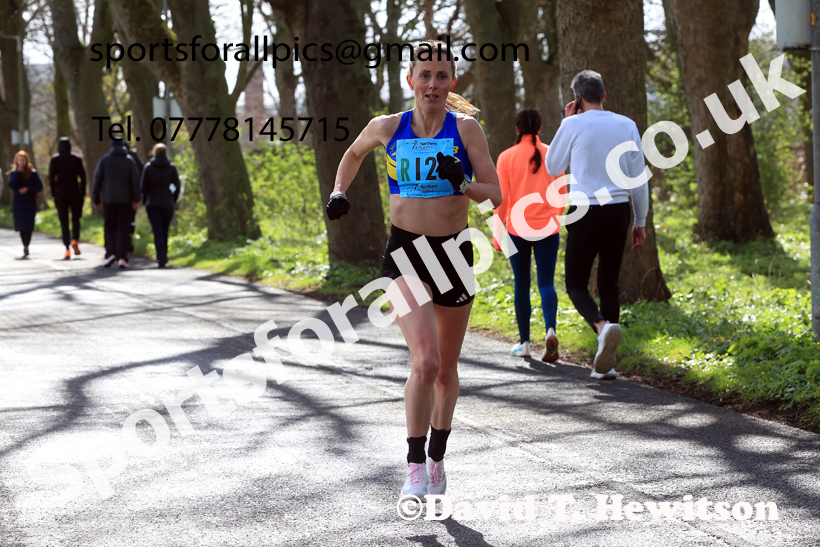 Senior Womens 6 Stage Road Relay, 2026 Northern Mens 12 and Womens 6 Stage Road Relays and Young Athletes 5k, Sheepmount Stadium, Carlisle. Photo: David T. Hewitson/Sports for All Pics